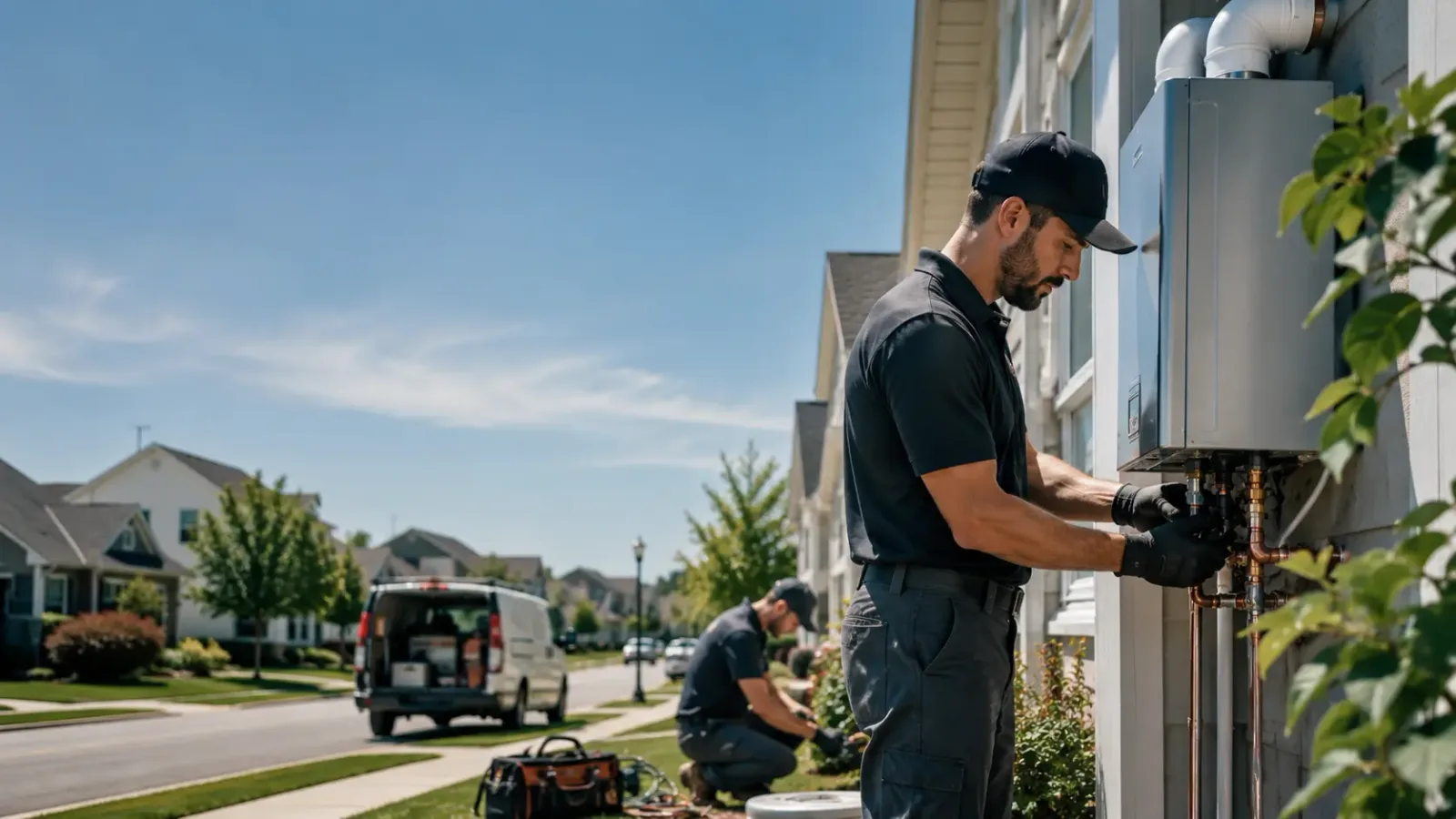 Tankless Water Heater Installation in Leonard, ND
